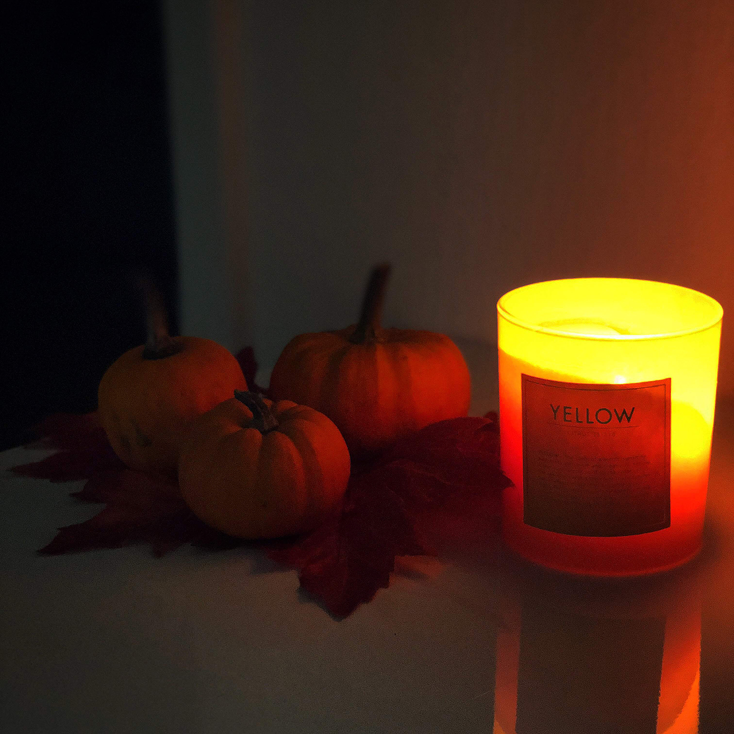 Pumpkin, Halloween, Candle